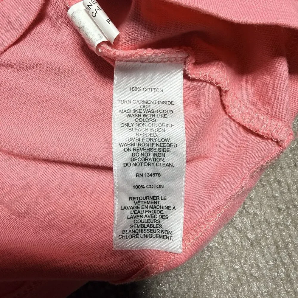 Vineyard Vines Girls 150th Kentucky Derby Colorblock Shirt Pink Navy Green L 14